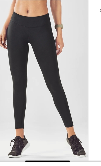 Fabletics Pants - Fabletics Power Hold 7/8 Black Leggings Sz Small Great Condition!